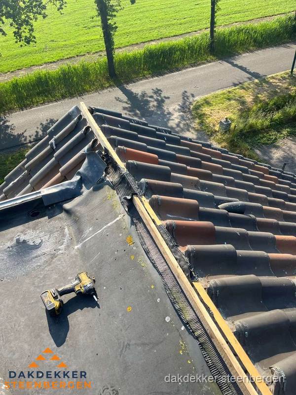 Kosten dakgoot vervangen: werkzaamheden aan dakrand in Steenbergen