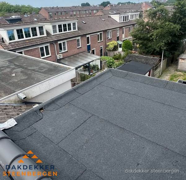 Dakinspectie plat dak aanbouw in Steenbergen